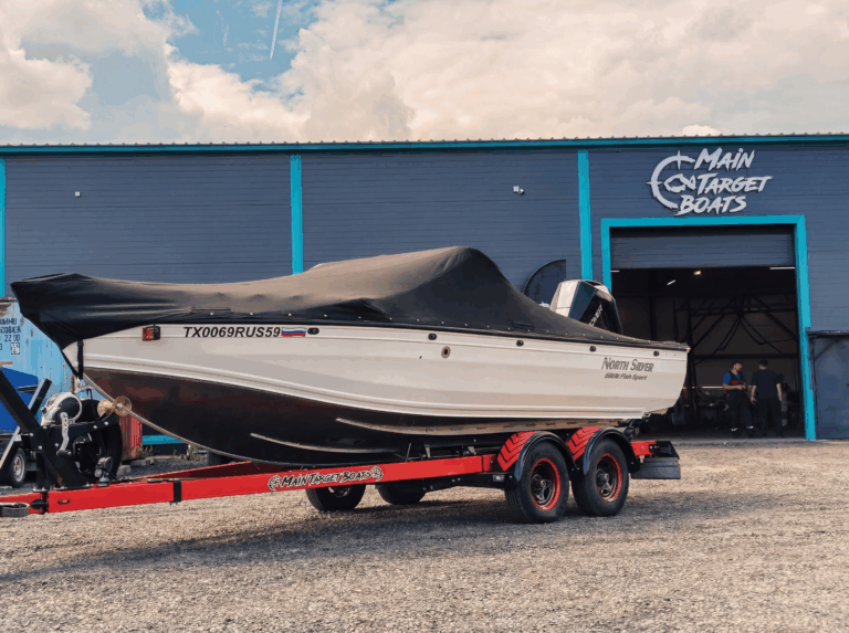 Катер NorthSilver 585 после тюнинга у мастерской Main Target Boats